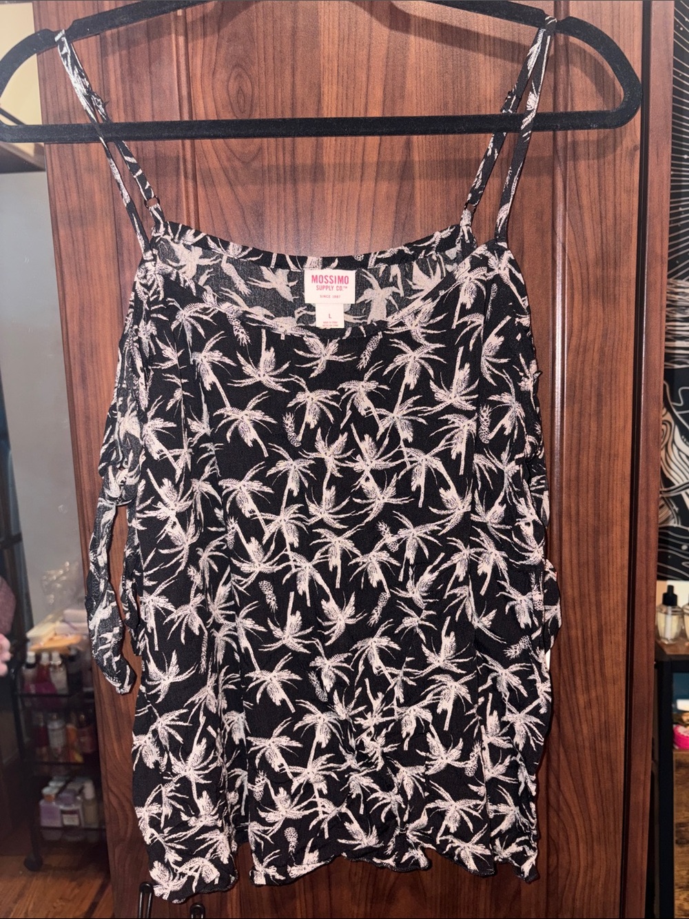 NWT Palm Tree Tank Top